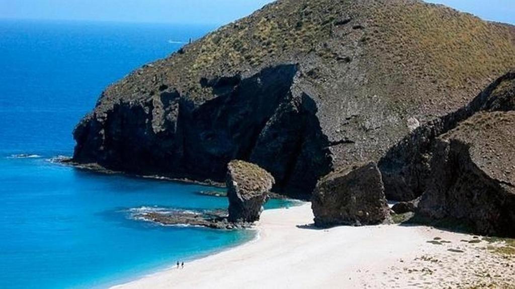 Apartamento Primera Linea De Playa Las Marinas Vera Eksteriør bilde
